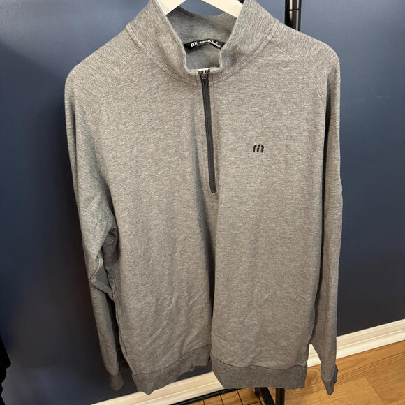 Travis Mathew Other - Travis Mathew x Coors Light, Quarter Zip Long Sleeve, Gray Mens XXL